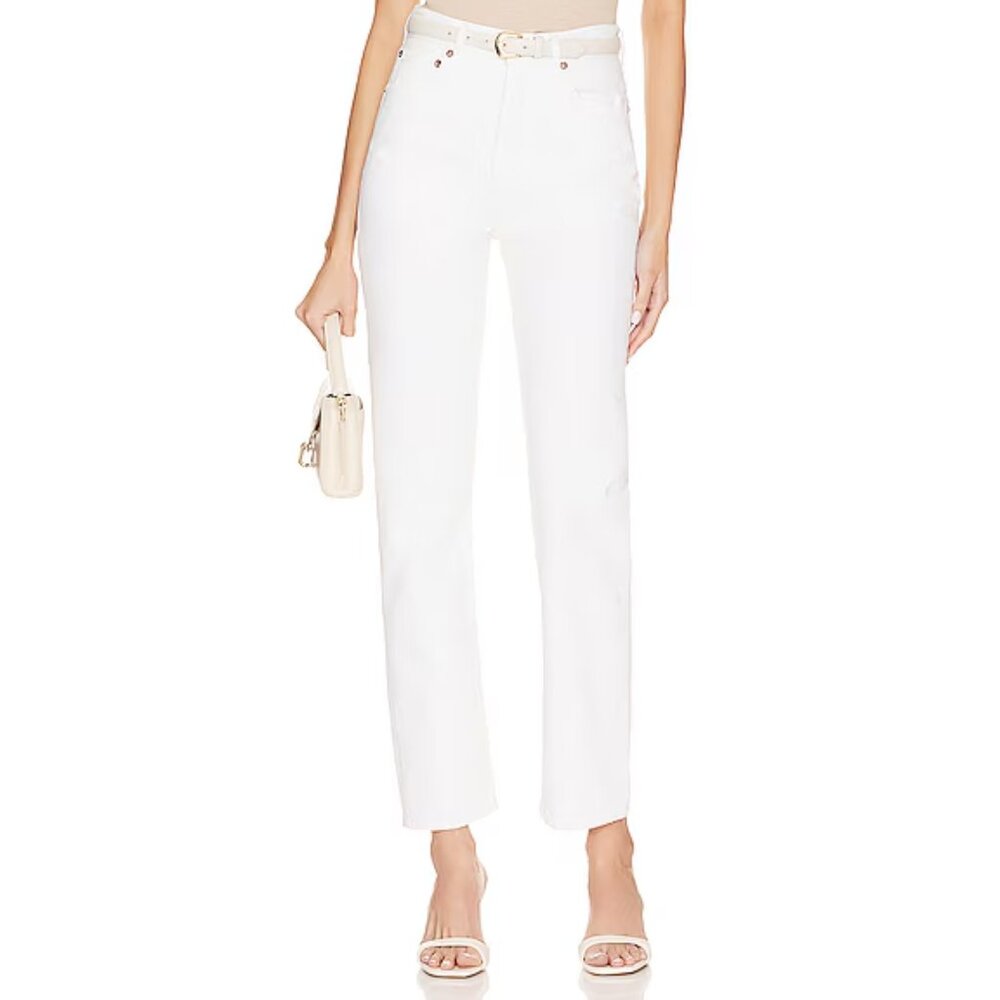 Agolde 90's Pinch Waist Jeans - Porcelain
